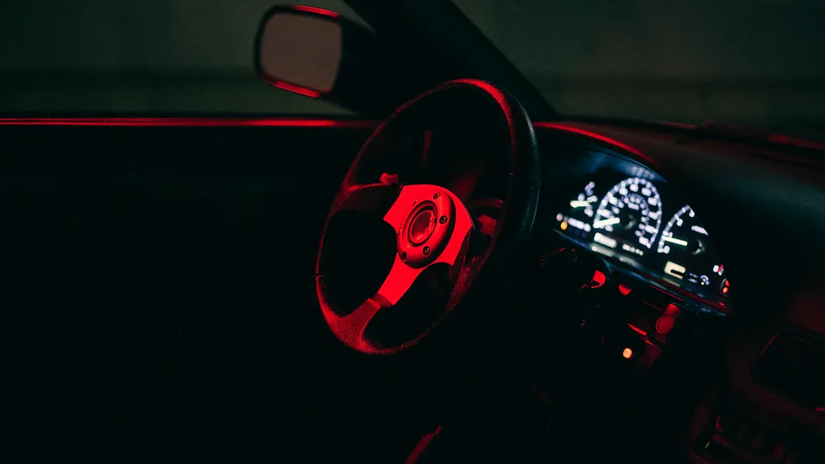 Various application scenarios of automotive interior LED strips in automobiles
