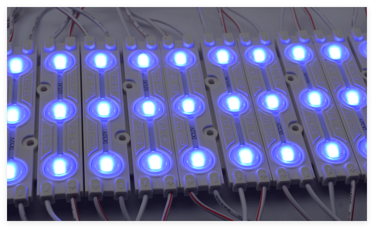 Преимущества led модулей для вывесок
