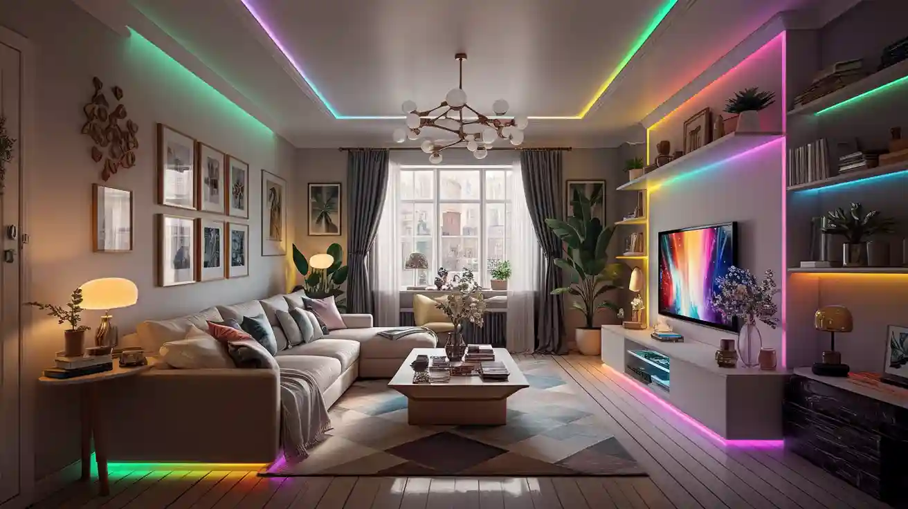 Hoe gebruik je RGB LED-strips in huisdecoratie