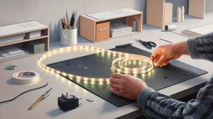 Как установить RGB светодиодную ленту шаг за шагом