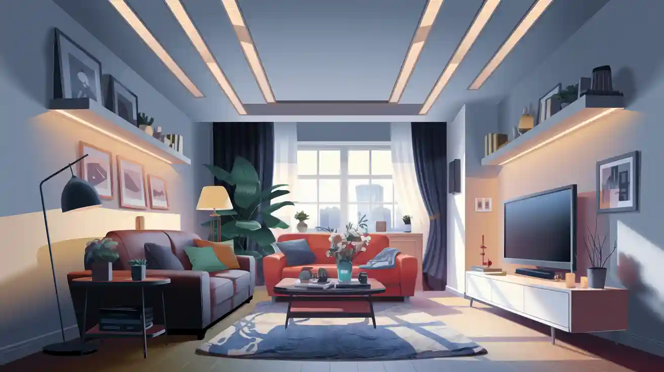 10 kreativa sätt att använda smarta LED-lister i hemmet