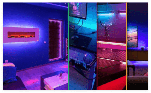 20 ideas para decorar tu hogar con tiras LED RGB impermeables