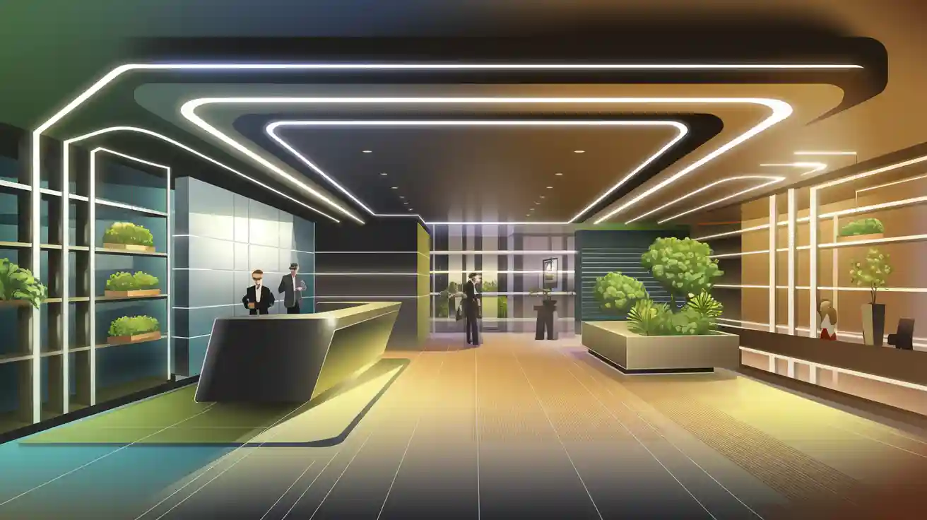 Smart led strip for commercial lighting