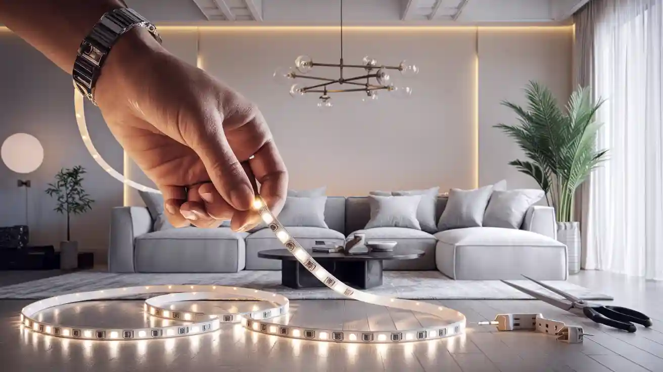 How to connect led strip lights