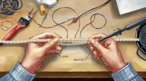 How to Connect a 3 Wire LED Strip for Beginners