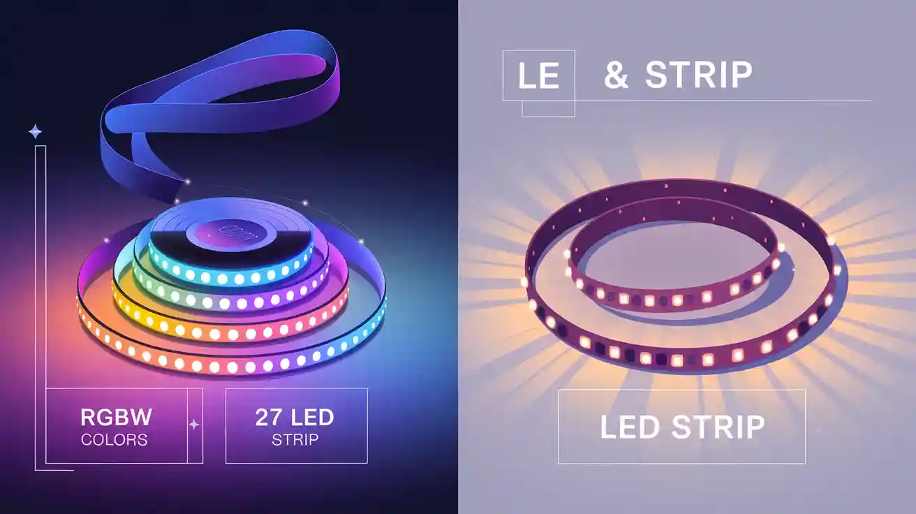 RGBW COB LED Strips and Traditional LED Strips Compared