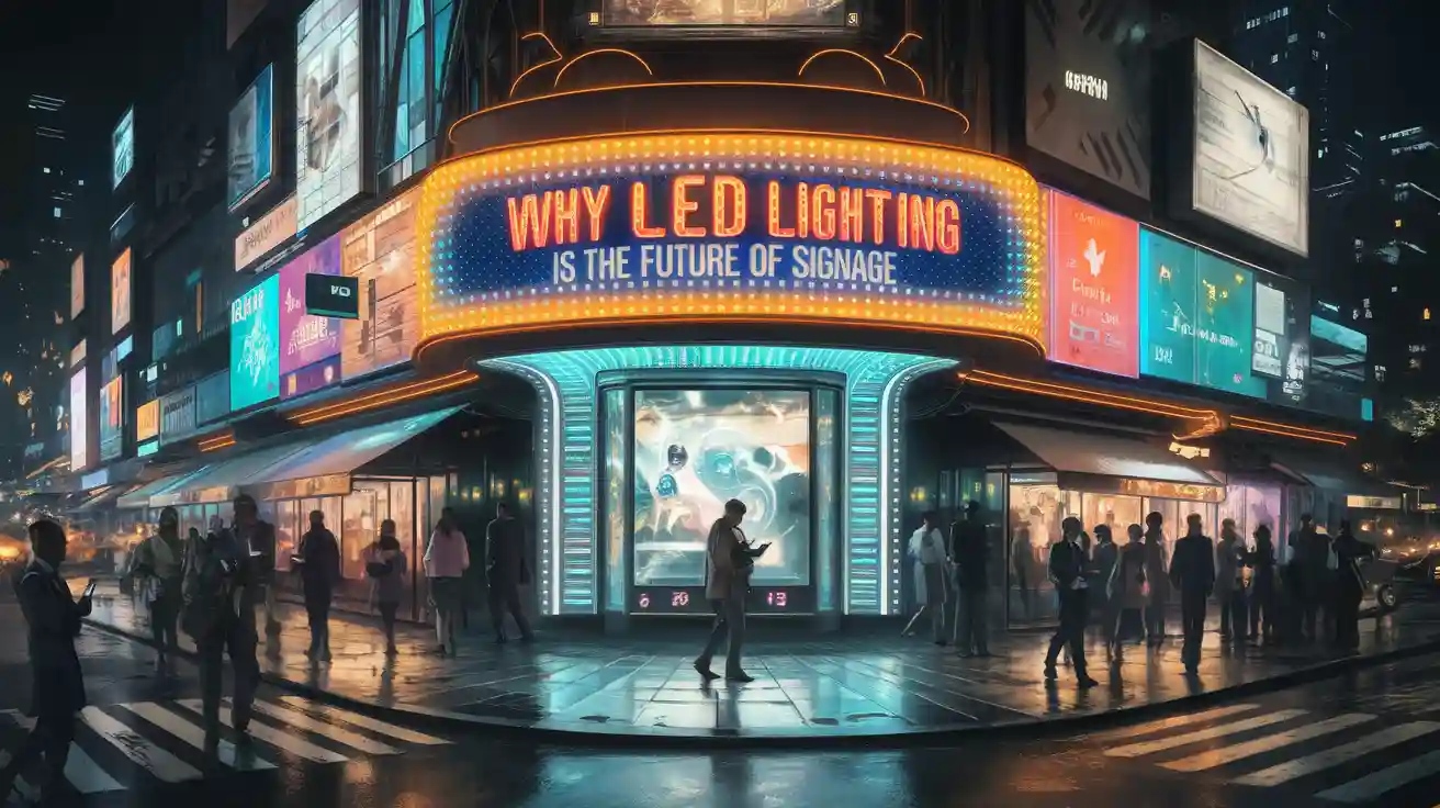 Why LED Lighting is the Future of Signage