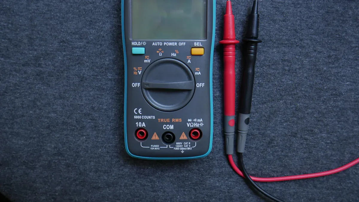 Testing a LED Strip with a Multimeter