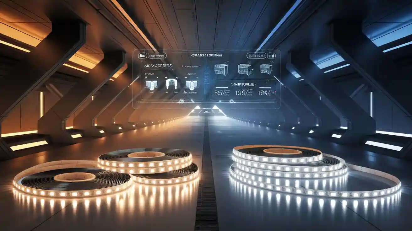 High Density LED Strips Versus Standard Strips in 2025